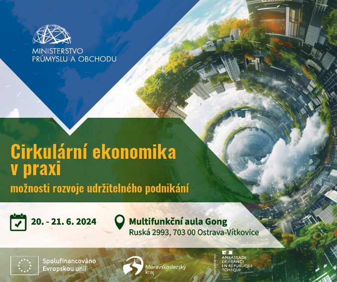Pozvánka na IV. ročník dvoudenní konference Cirkulární ekonomika v praxi