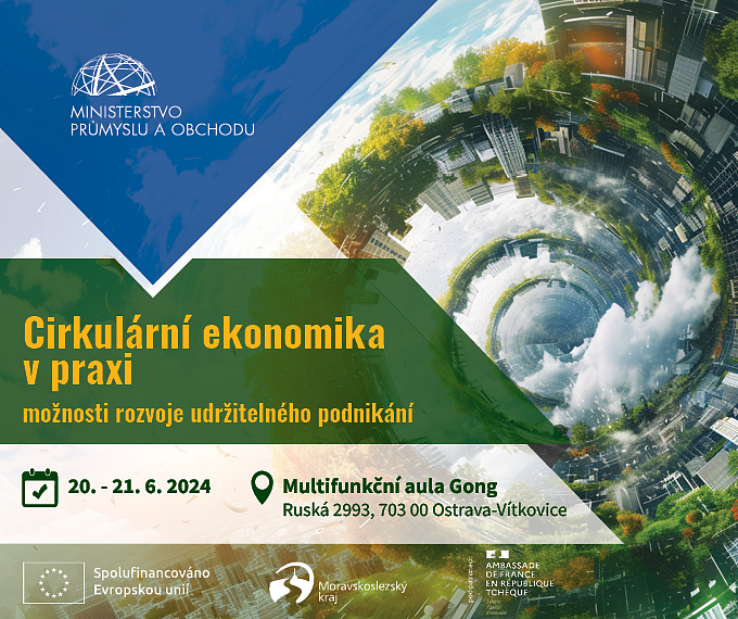 Pozvánka na IV. ročník dvoudenní konference Cirkulární ekonomika v praxi